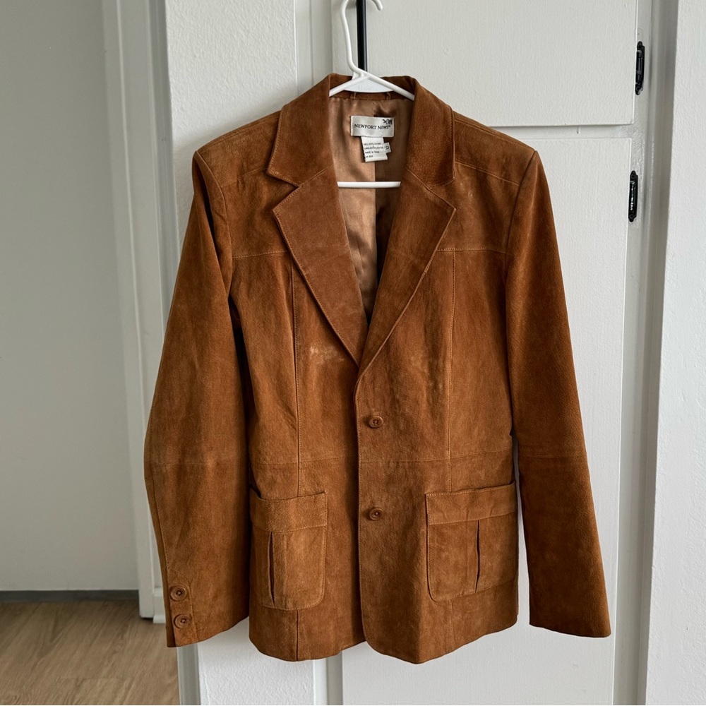 Vintage Tan Suede Jacket